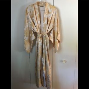 Vintage Japanese silk robe